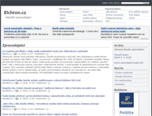 Tablet Screenshot of elchron.cz